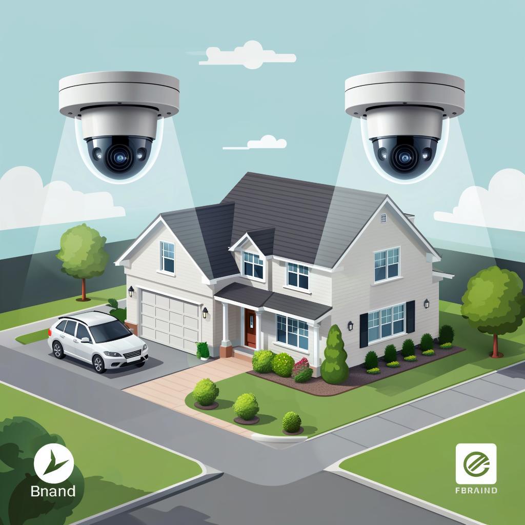 Как правильно разместить камеры на участке загородного дома