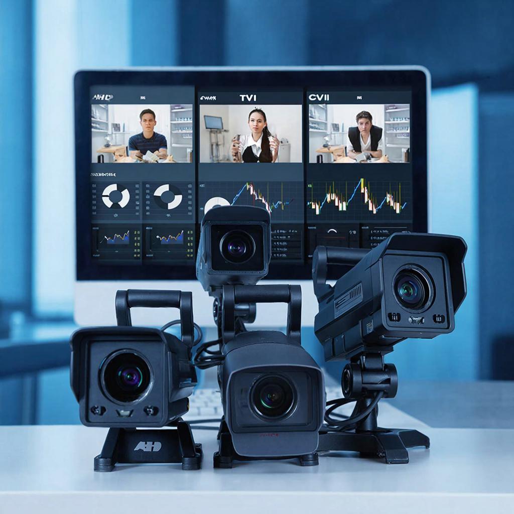 Сравнение AHD/TVI/CVI HD камер по качеству изображения