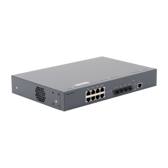 картинка Управляемый коммутатор L3 stack NIKOMAX GL-SW-G302-12TC от магазина Охранных систем и видеонаблюдения