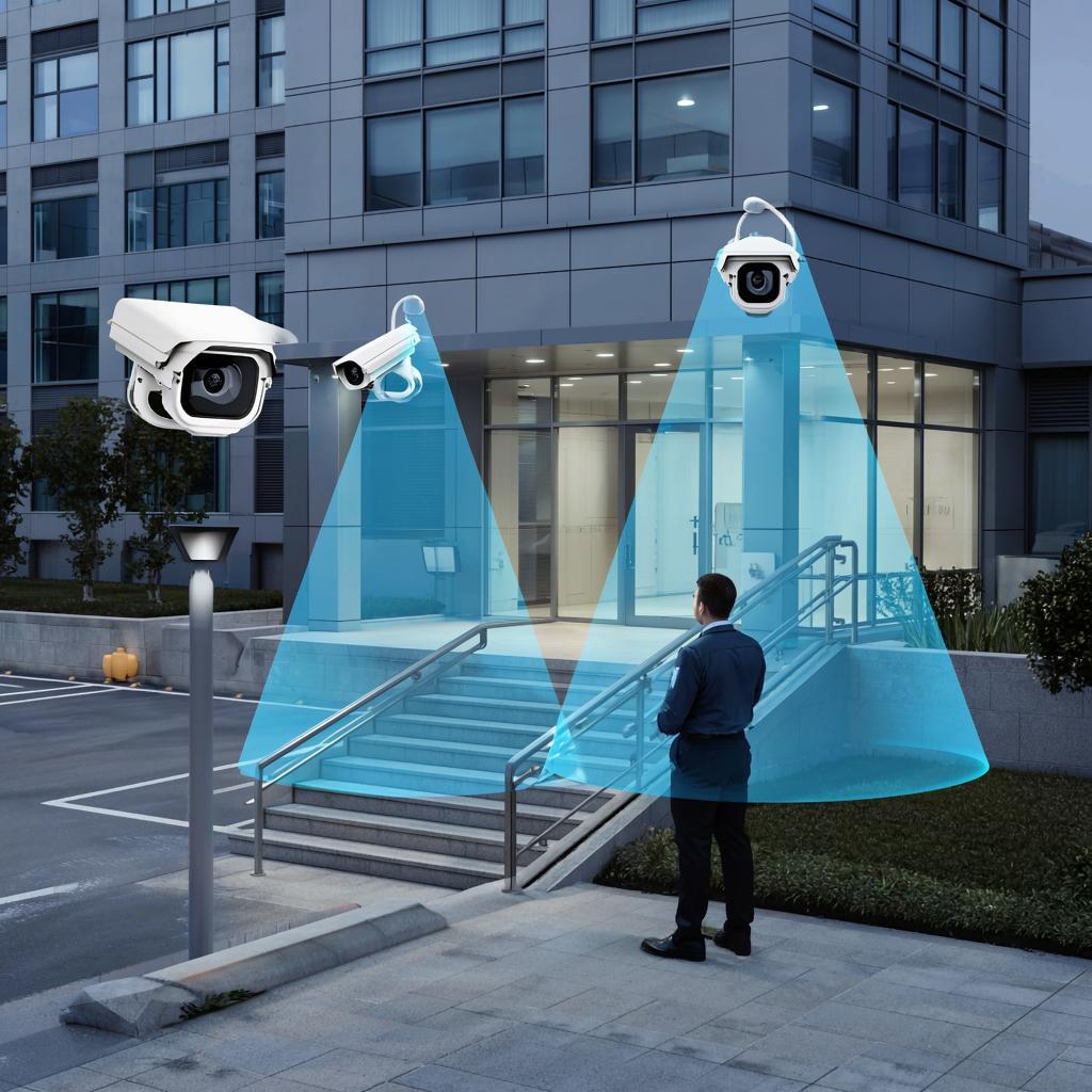 Рекомендации по размещению камер Hikvision для максимального покрытия