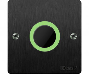 картинка Кнопка BAS-IP SH-47T black от магазина Охранных систем и видеонаблюдения