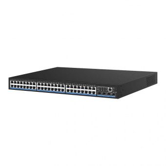 картинка PoE-коммутатор NST NS-SW-48G4G10-PL от магазина Охранных систем и видеонаблюдения