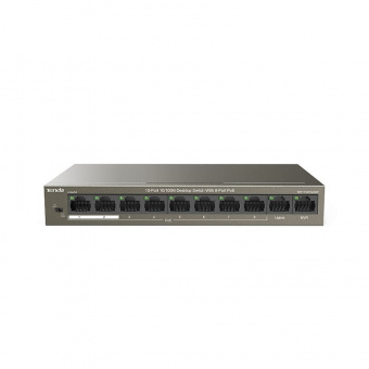 картинка PoE-коммутатор Tenda TEF1110P-8-63W от магазина Охранных систем и видеонаблюдения