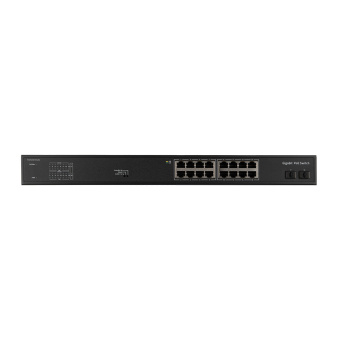 картинка Коммутатор неуправляемый NIKOMAX GL-SW-G005-16P от магазина Охранных систем и видеонаблюдения