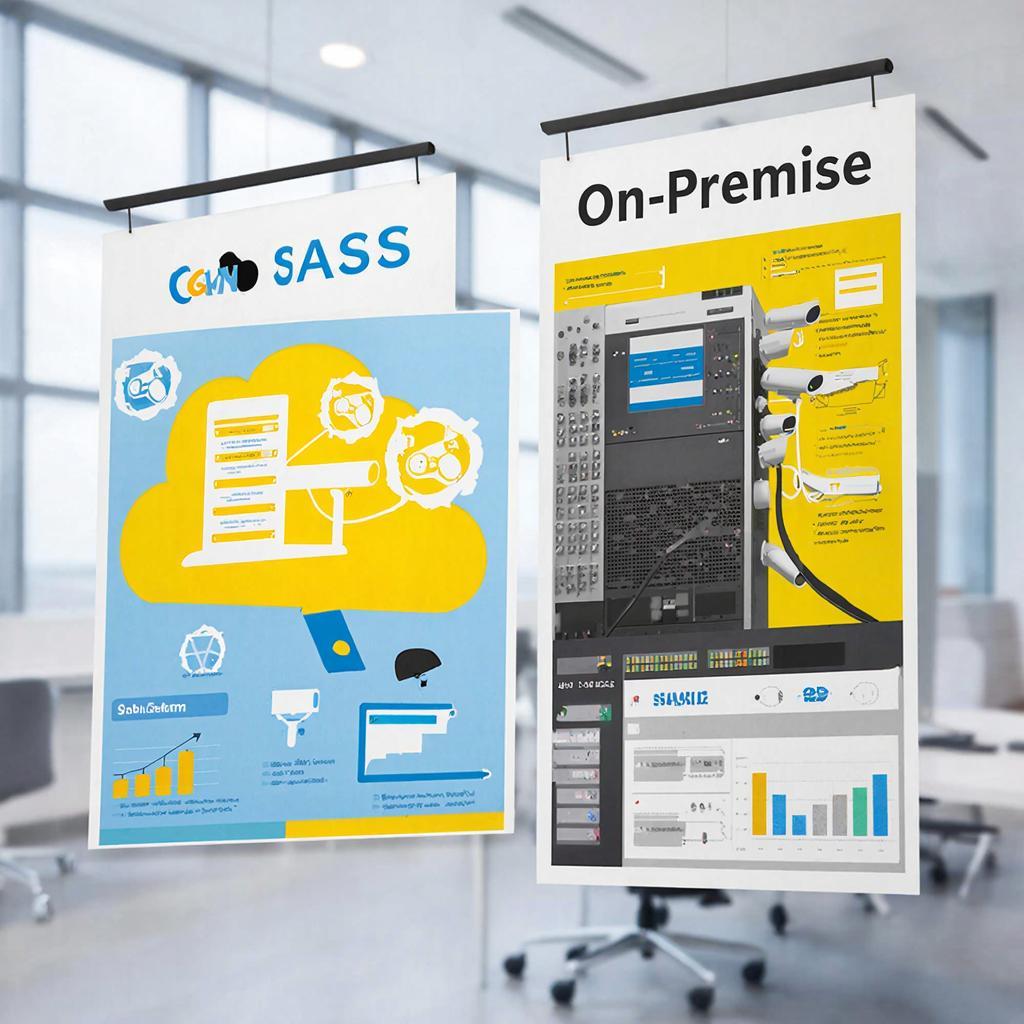 SaaS vs On-premise модели для управления СКУД и видеонаблюдением