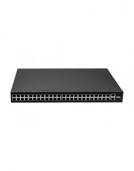 картинка PoE-коммутатор NST NS-SW-48F2G-P от магазина Охранных систем и видеонаблюдения