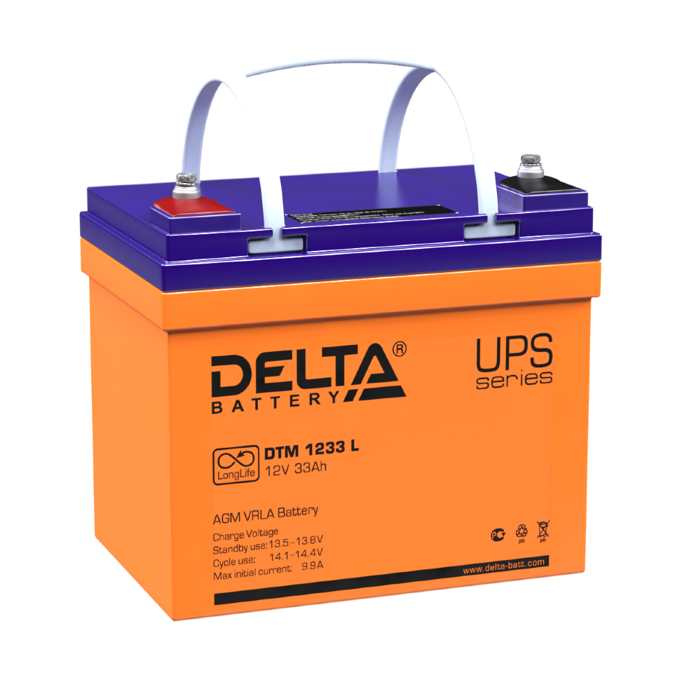 картинка DELTA battery DTM 12230 L от магазина Охранных систем и видеонаблюдения