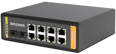 Встречайте промышленный PoE коммутатор Beward STP-0802HPV2