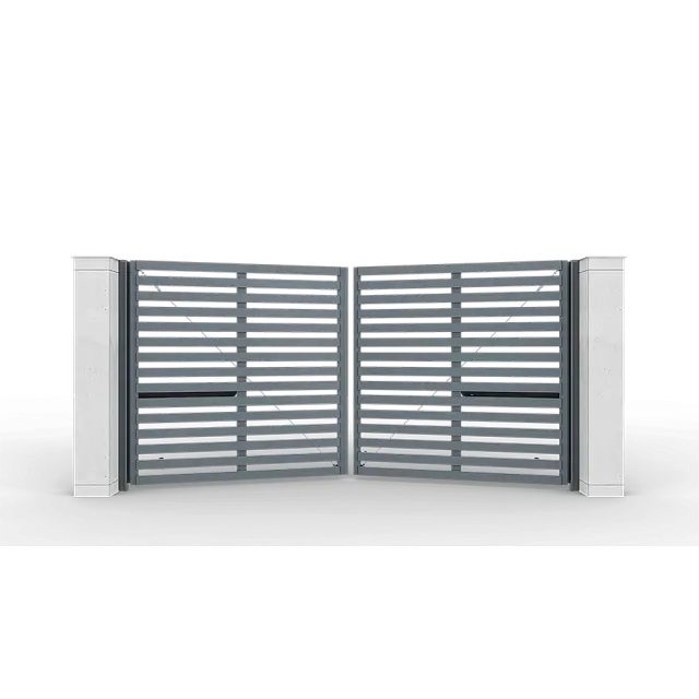 картинка Автоматические распашные ворота Prestige 4 на 2 метра с приводом AM-3000KIT цвета RAL 7016 от магазина Охранных систем и видеонаблюдения