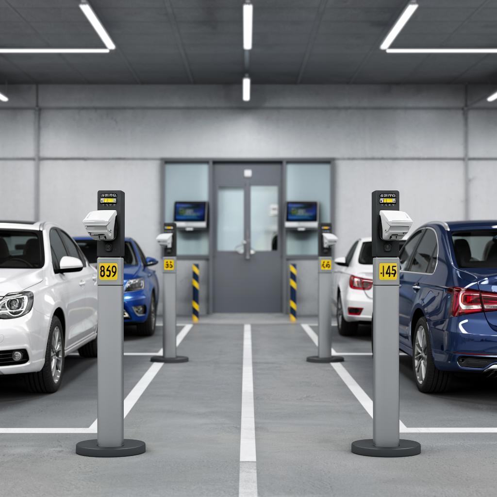 Комплект видеонаблюдения для парковки: камеры с распознаванием номеров