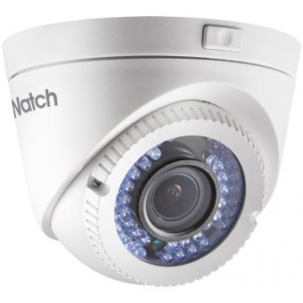 картинка HD-TVI камера-сфера HiWatch DS-T109 с вариообъективом для улицы от магазина Охранных систем и видеонаблюдения