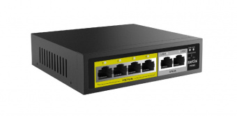 картинка PoE-коммутатор Netis P106C от магазина Охранных систем и видеонаблюдения