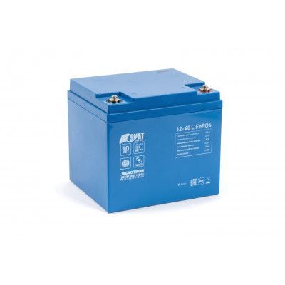 картинка Аккумулятор литий-железо-фосфатный герметизированный Skat i-Battery 12-40 LiFePO4 от магазина Охранных систем и видеонаблюдения