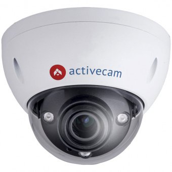 картинка Купольная 4K IP-камера ActiveCam AC-D3183WDZIR5 с motor-zoom и Smart-аналитикой от магазина Охранных систем и видеонаблюдения