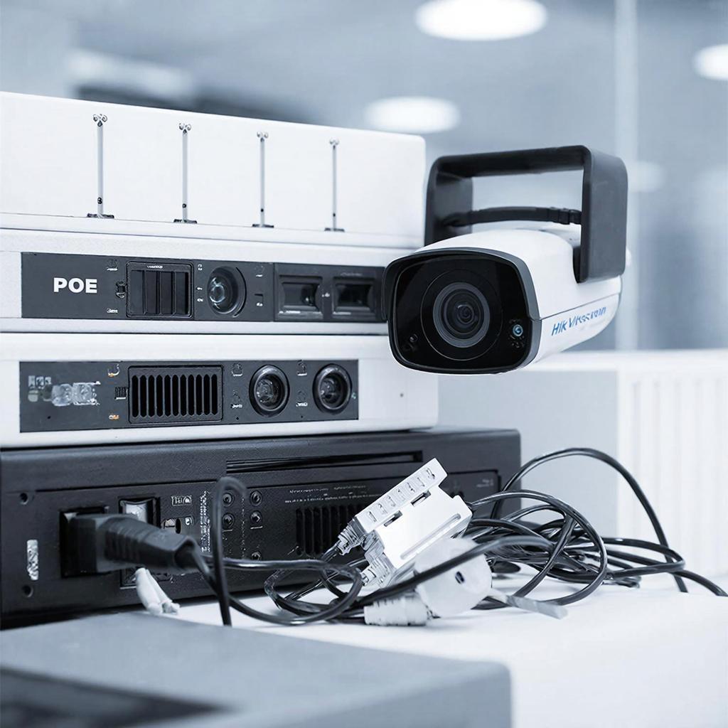 Как настроить PoE-инжектор и проверить напряжение для камер Hikvision