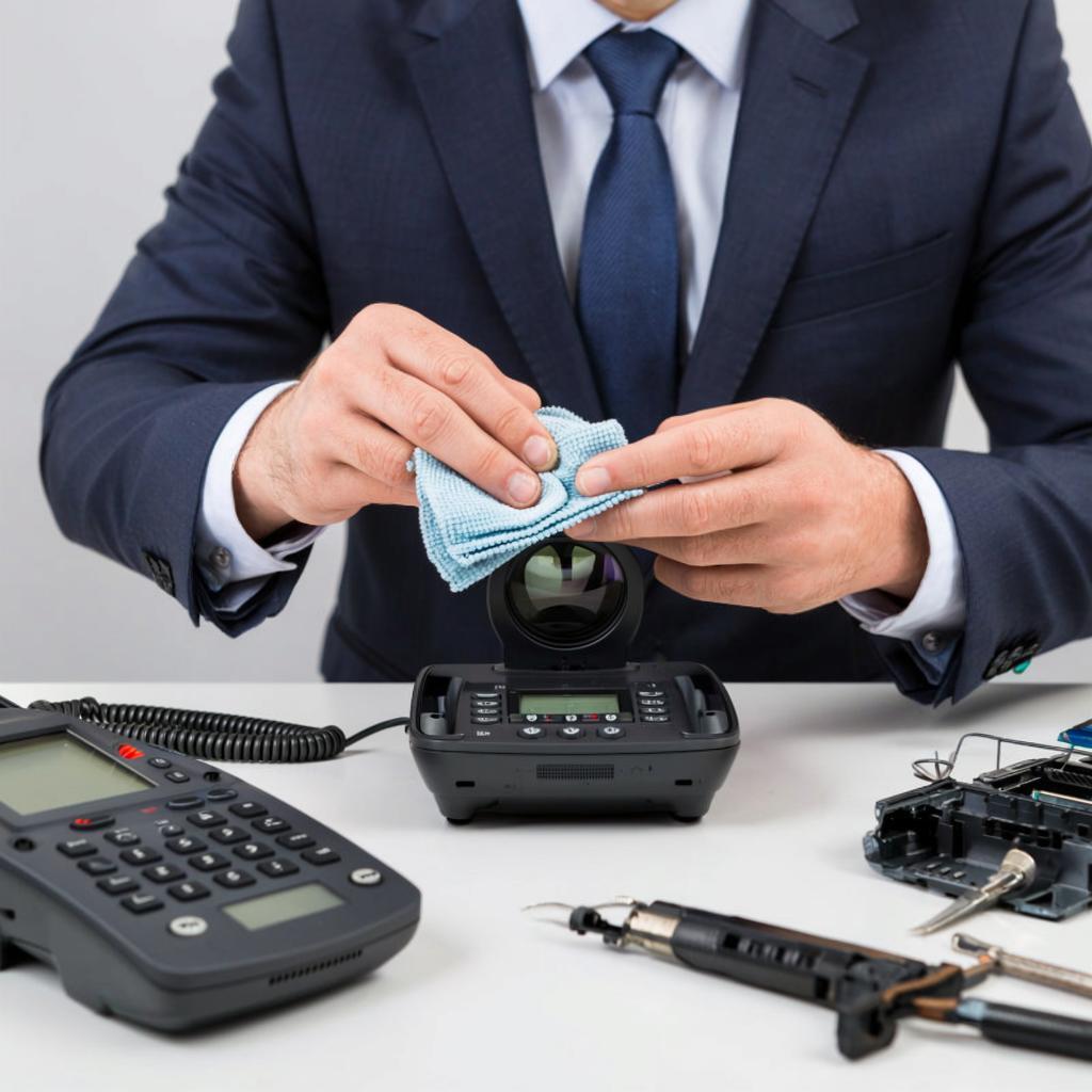 Обслуживание видеодомофонов: чистка камеры, регулировка изображения