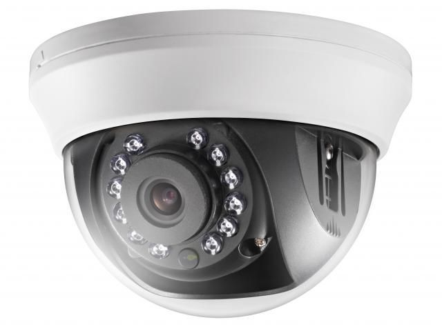 картинка HikVision DS-2CE56D0T-IRMM 2Мп внутренняя купольная HD-TVI камера от магазина Охранных систем и видеонаблюдения