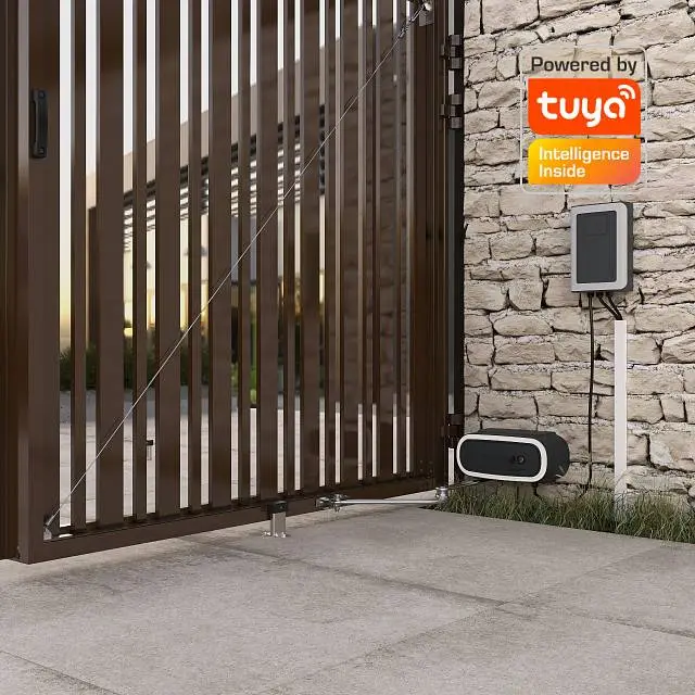 картинка Smart привод ALUTECH Twisto TW‑4000KIT‑N‑Sm для распашных ворот с модулем Wi‑fi от магазина Охранных систем и видеонаблюдения