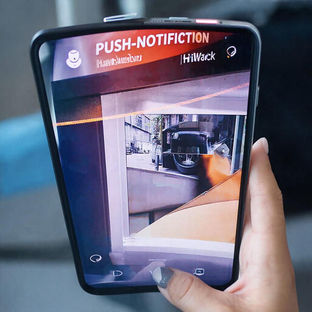 Настройка уведомлений по e‑mail и push для камер HiWatch