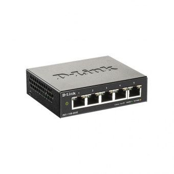 картинка Коммутатор D-Link DGS-1100-05V2/A1A от магазина Охранных систем и видеонаблюдения