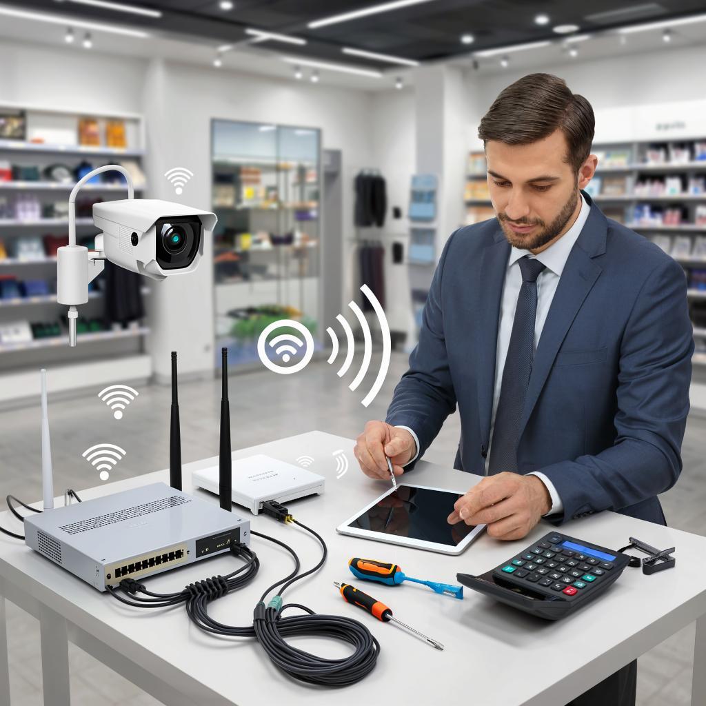 Бюджетный комплект видеонаблюдения на Wi‑Fi для магазина: сборка и калькуляция