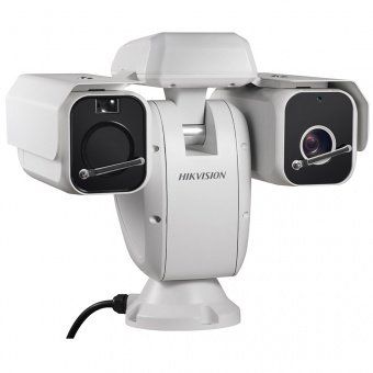картинка Комбинированная IP тепловизионная поворотная платформа Hikvision DS-2TD6166-75B2L с модулем видимого диапазона от магазина Охранных систем и видеонаблюдения