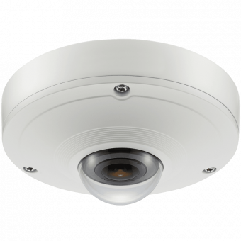 картинка Внутренняя вандалостойкая IP камера SNF-8010VM с объективом Fisheye и видеоаналитикой от магазина Охранных систем и видеонаблюдения