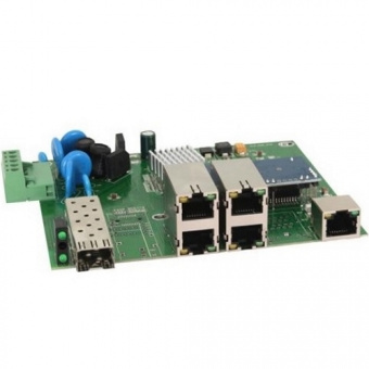 картинка PoE-коммутатор OSNOVO SW-40501/IC от магазина Охранных систем и видеонаблюдения