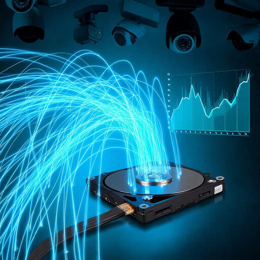 Тесты скорости записи HDD под нагрузкой видеонаблюдения