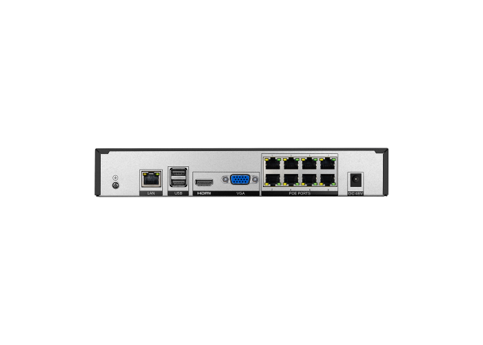картинка NR1608X-P8
8 канальный IP видеорегистратор c PoE от магазина Охранных систем и видеонаблюдения