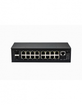 картинка PoE-коммутатор NST NS-SW-16G2G-PL/IM от магазина Охранных систем и видеонаблюдения