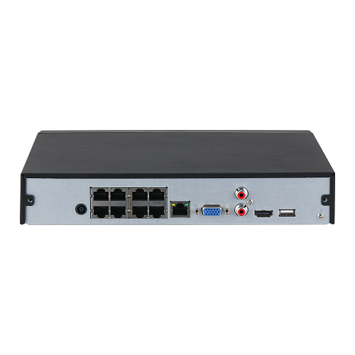 картинка DHI-NVR2108HS-8P-I2 8-канальный IP-видеорегистратор (NVR) с поддержкой PoE от магазина Охранных систем и видеонаблюдения