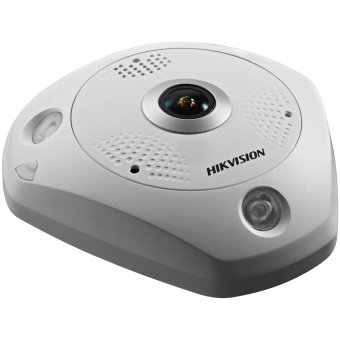 картинка 12Мп FishEye-камера с ИК-подсветкой Hikvision DS-2CD63C2F-IVS от магазина Охранных систем и видеонаблюдения