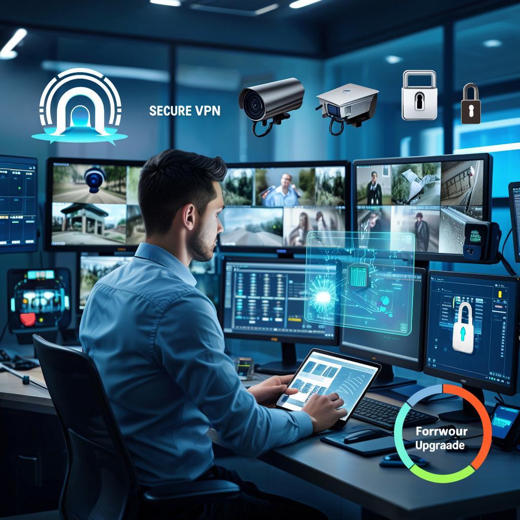 Защита видеосистемы от взлома: настройка паролей, VPN и обновлений