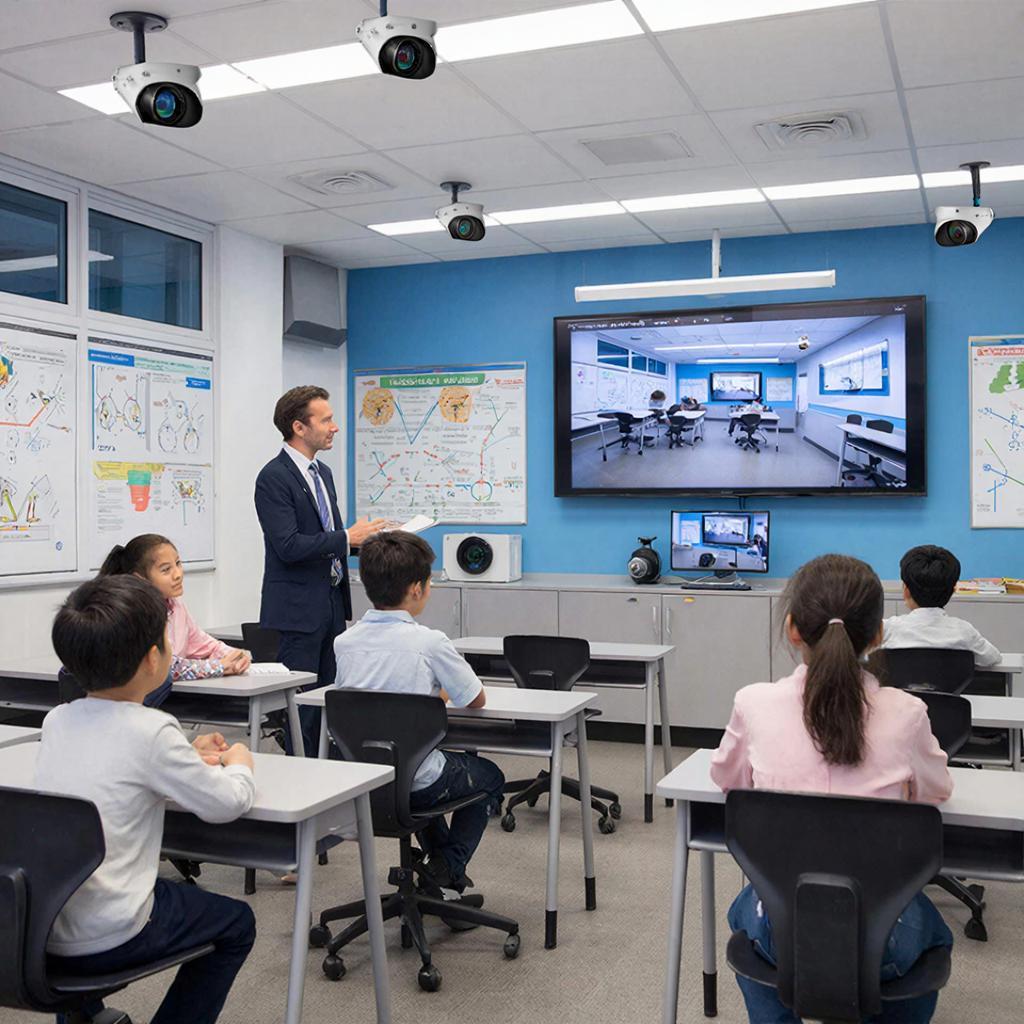 Видеонаблюдение в школе: особенности и ограничения
