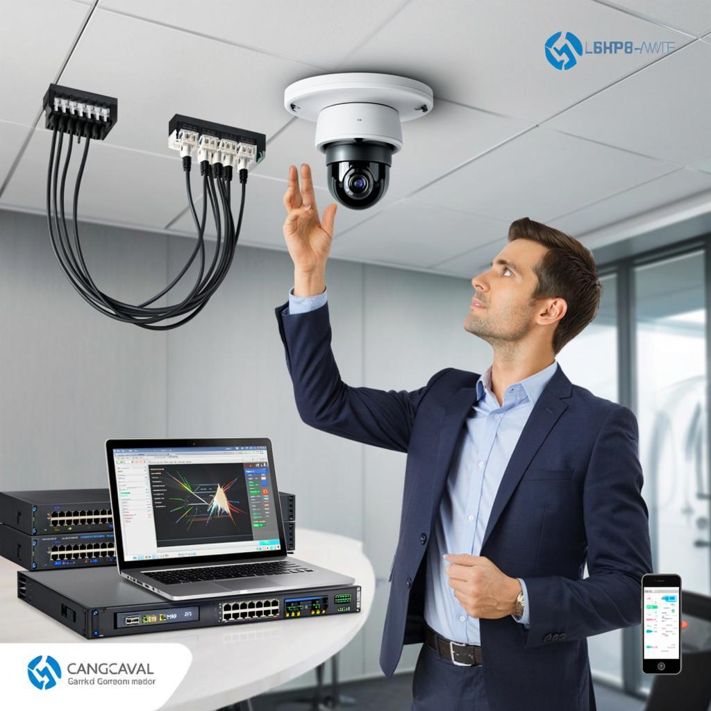 Как подключить поворотную (PTZ) камеру и настроить автопатруль