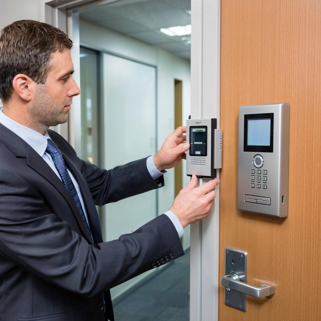 Как подключить видеодомофон и настроить доступ по коду и ключу