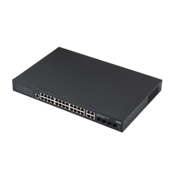 картинка Управляемый poe коммутатор СКАТ 4092 SKAT PoE-M-24G-4G-4S от магазина Охранных систем и видеонаблюдения