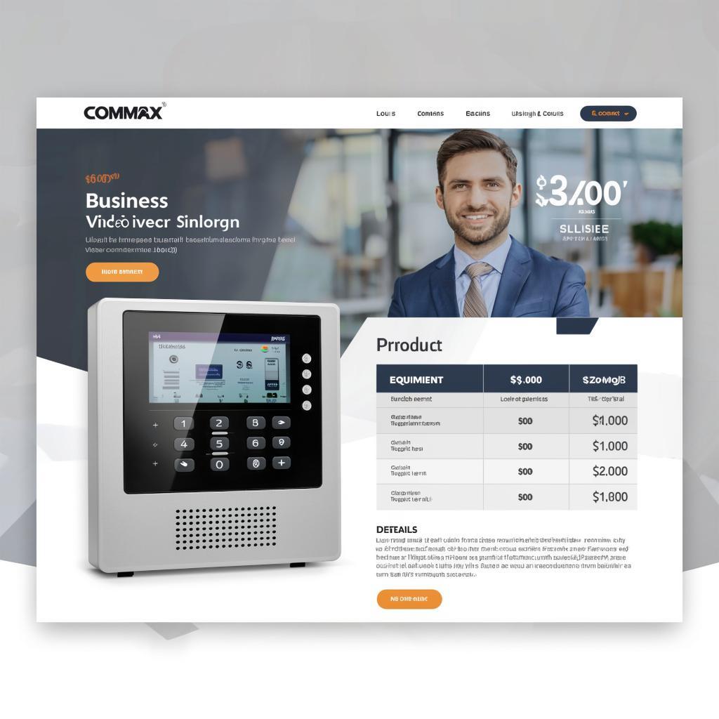 Обзор цен на видеодомофоны Commax: где купить выгодно