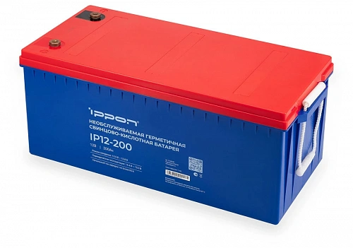 картинка Батарея для ИБП Ippon IP12-200 12В 200Ач от магазина Охранных систем и видеонаблюдения
