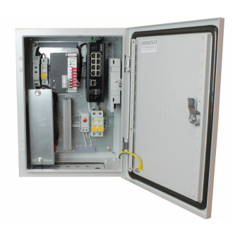 картинка РоЕ-коммутатор OS-34TB1 (SW-60812/I) от магазина Охранных систем и видеонаблюдения