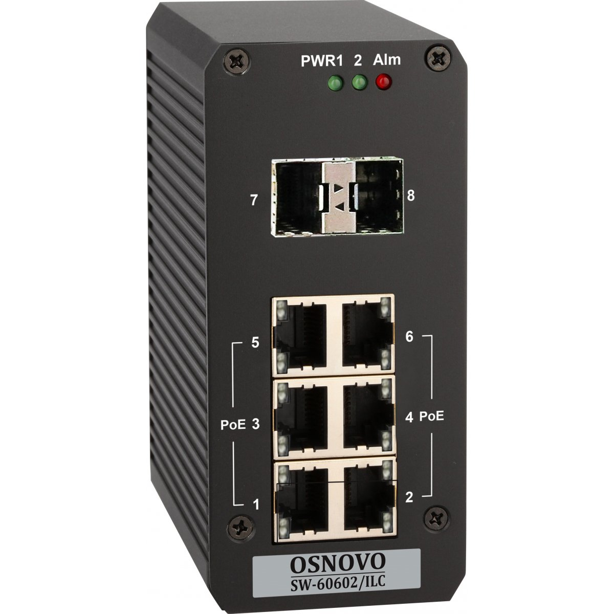 картинка Коммутатор Ethernet промышленный SF&T SF-G1041/I от магазина Охранных систем и видеонаблюдения