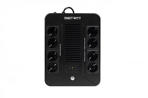 картинка Источник бесперебойного питания (ИБП) SMARTWATT UPS SAFE PRO 1050 от магазина Охранных систем и видеонаблюдения