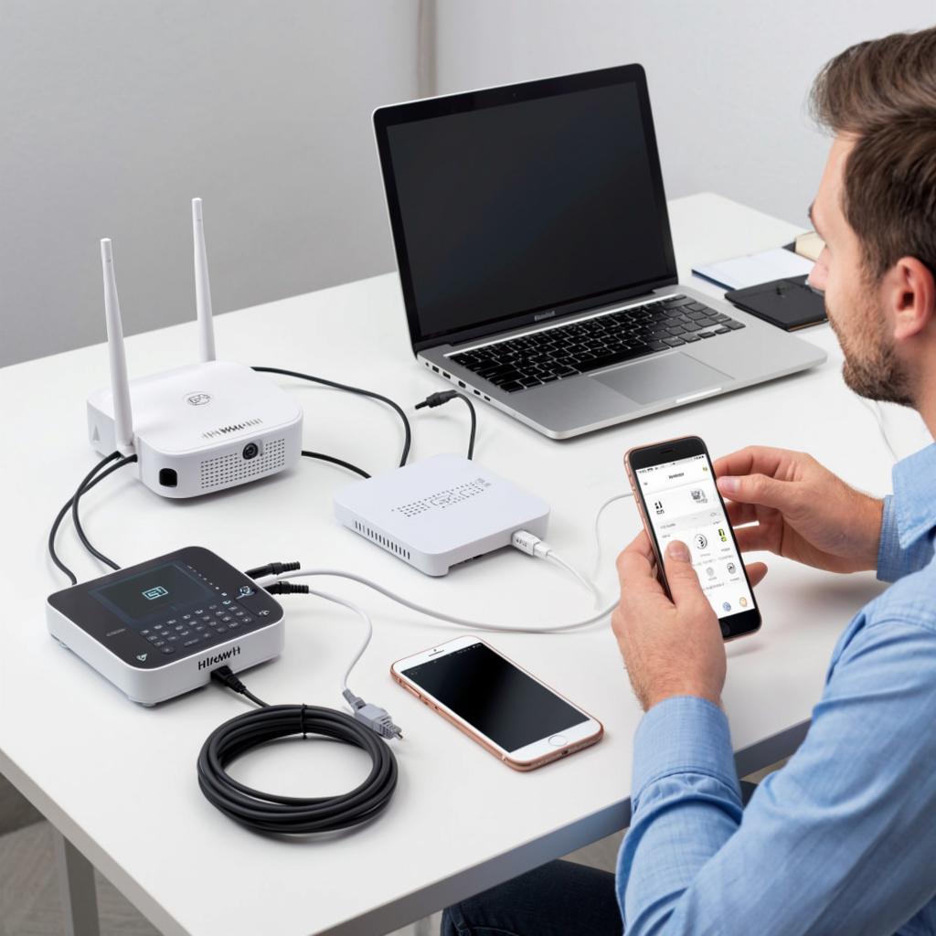 Как подключить видеодомофон HiWatch к Wi‑Fi роутеру