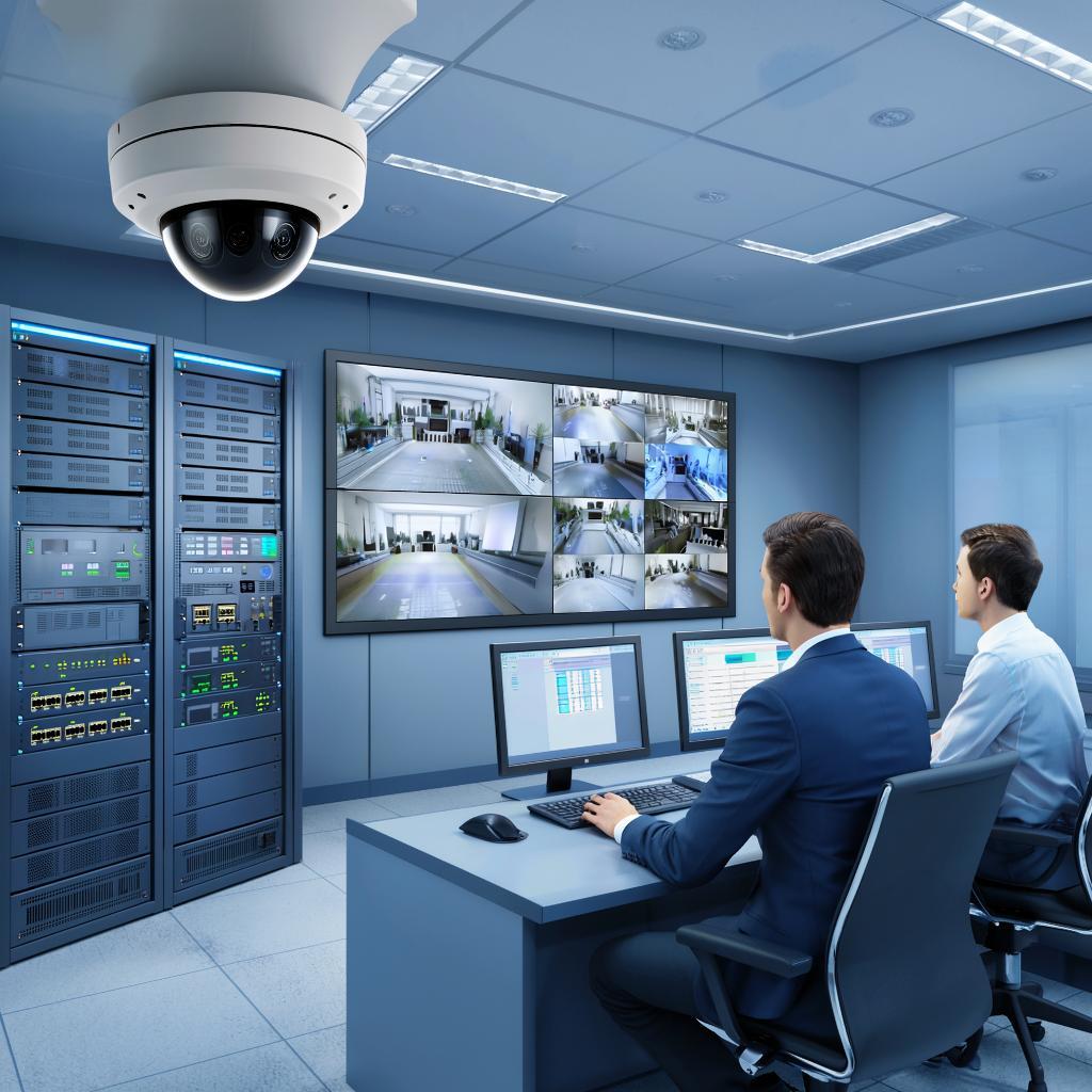 Интеграция купольных камер с видеосерверами и системами безопасности