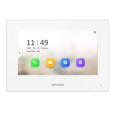 картинка Hikvision Видеодомофон DS-KH6320-LE1(B)/White, Ограниченно годен от магазина Охранных систем и видеонаблюдения
