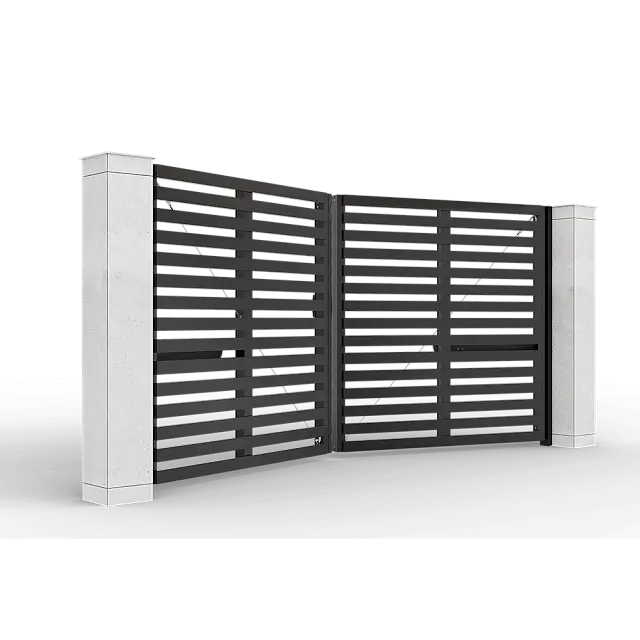 картинка Автоматические распашные ворота Prestige 4 на 2 метра с приводом AM-3000KIT цвета RAL 9005 от магазина Охранных систем и видеонаблюдения