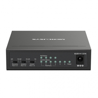 картинка PoE-коммутатор MS106P Mercusys от магазина Охранных систем и видеонаблюдения