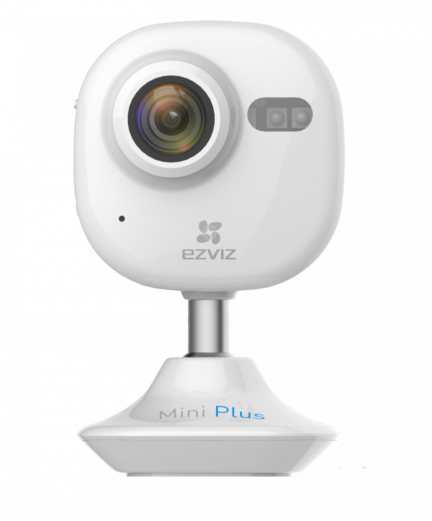 картинка Ezviz Mini Plus (CS-CV200-A1-52WFR) белая IP-камера от магазина Охранных систем и видеонаблюдения