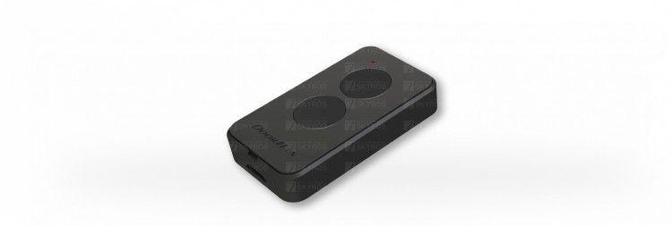 картинка Transmitter 2-PRO-Black Пульт 2-х канальный 433МГц (DOORHAN) от магазина Охранных систем и видеонаблюдения